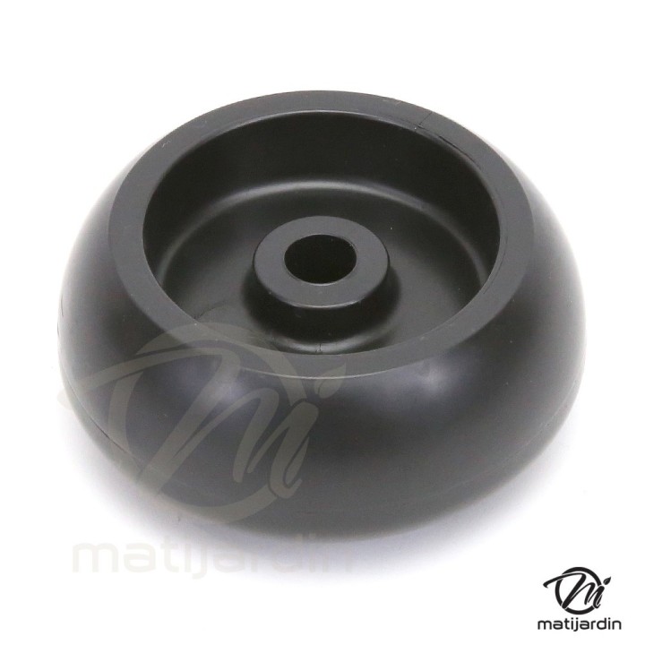 Roue de plateau de coupe pour John Deere N° M 89339, Gilson N° 245946, Lawn Boy N° 701756. Ø 100 x 38 mm