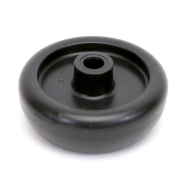 Roue de plateau de coupe pour John Deere N° M 89339, Gilson N° 245946, Lawn Boy N° 701756. Ø 100 x 38 mm