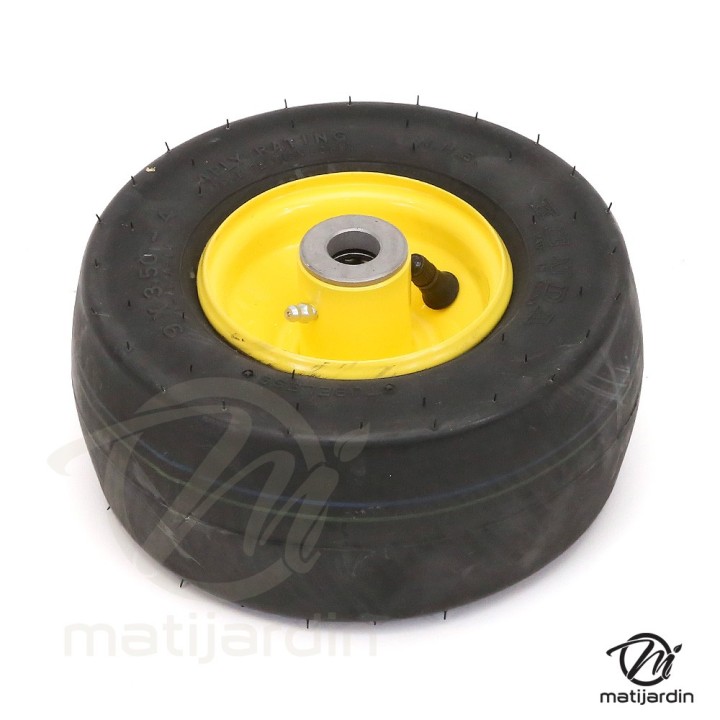 Roue tondeuse sur roulement rouleaux pour John Deere N° origine AM 115510
