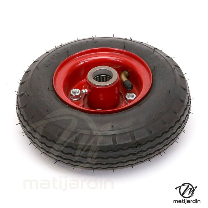 Roue tondeuse sur roulement rouleaux pour Bobcat N° 38209, Toro N° 54-8820, Gravely N° 37797
