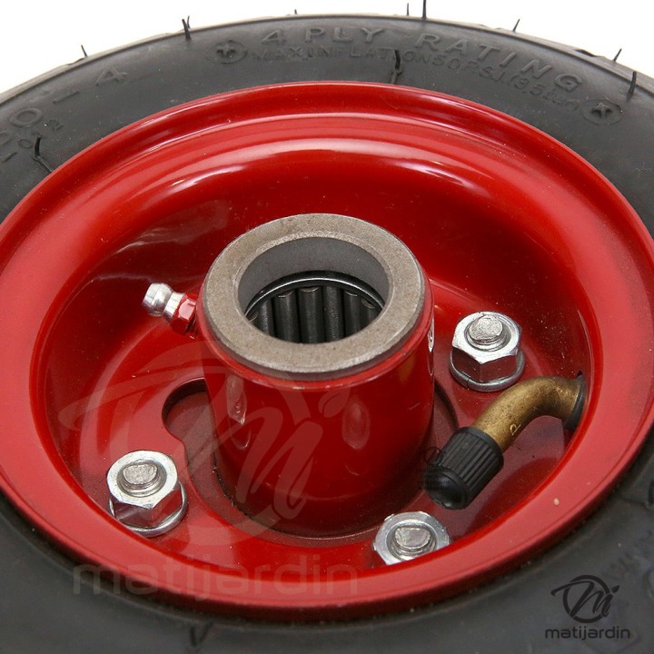 Roue tondeuse sur roulement rouleaux pour Bobcat N° 38209, Toro N° 54-8820, Gravely N° 37797