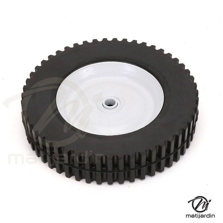 Roue tondeuse crantée pour Murray N° origine 20 105. Ø 200 mm