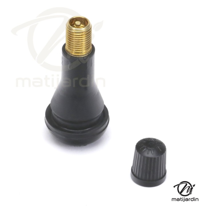 Valve pour jante et pneu tubeless. Type TR413