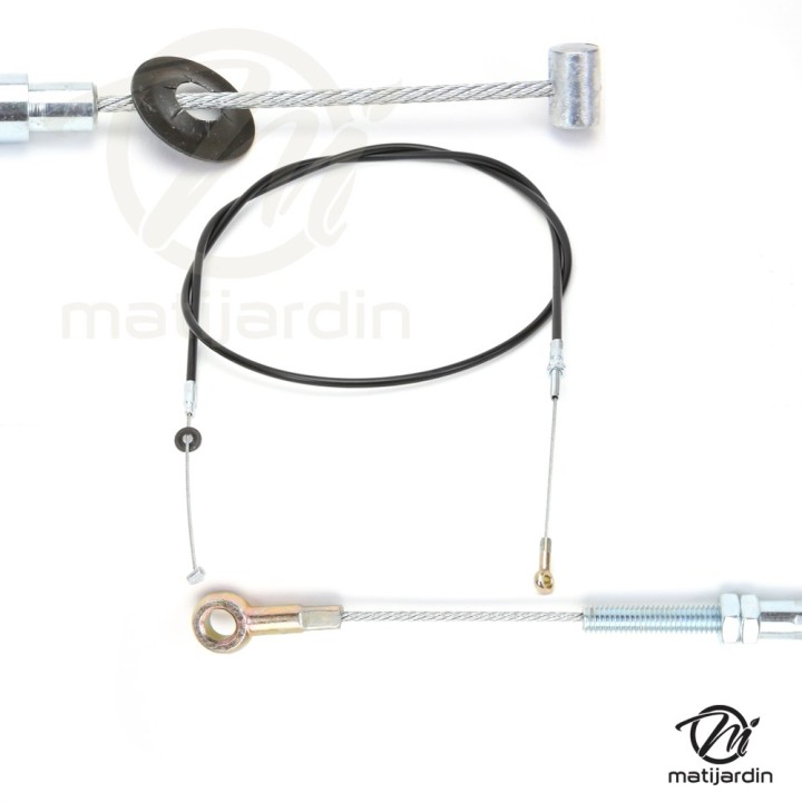 Transmission pour Honda. Câble roto-stop. N° origine 54530-VB3-802. Longueur 1,65 m