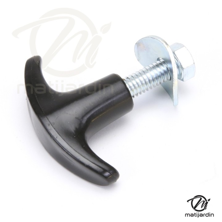 Vis de brancard pour tondeuse Ø 8 x 50 mm.