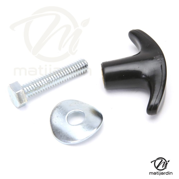 Vis de brancard pour tondeuse Ø 8 x 50 mm.