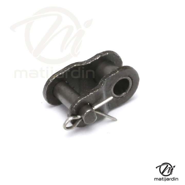 Maillon de chaîne de transmission. Type C40. 12,7 x 8 mm