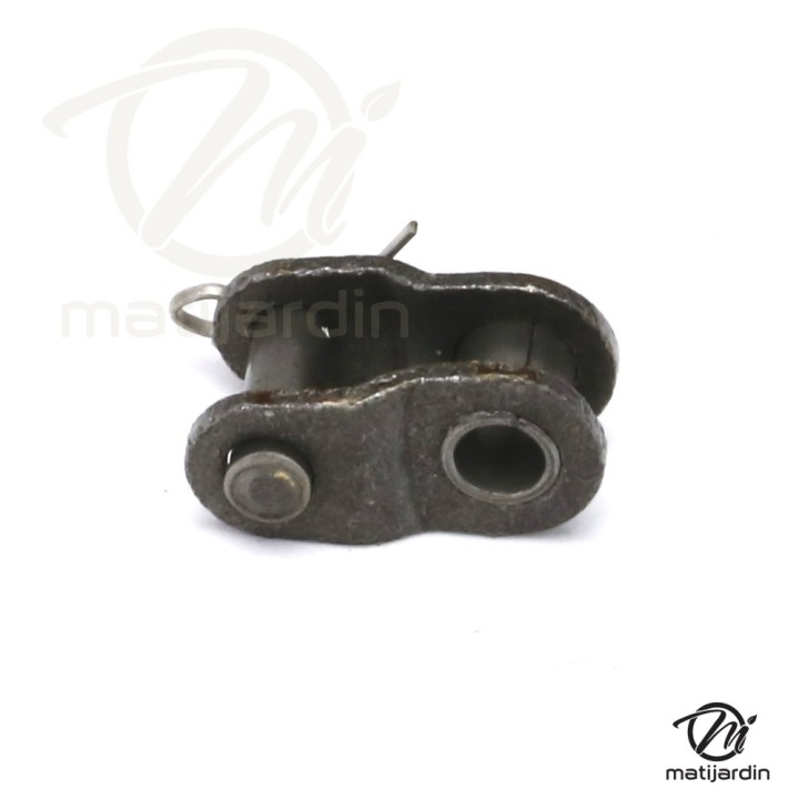 Maillon de chaîne de transmission. Type C40. 12,7 x 8 mm