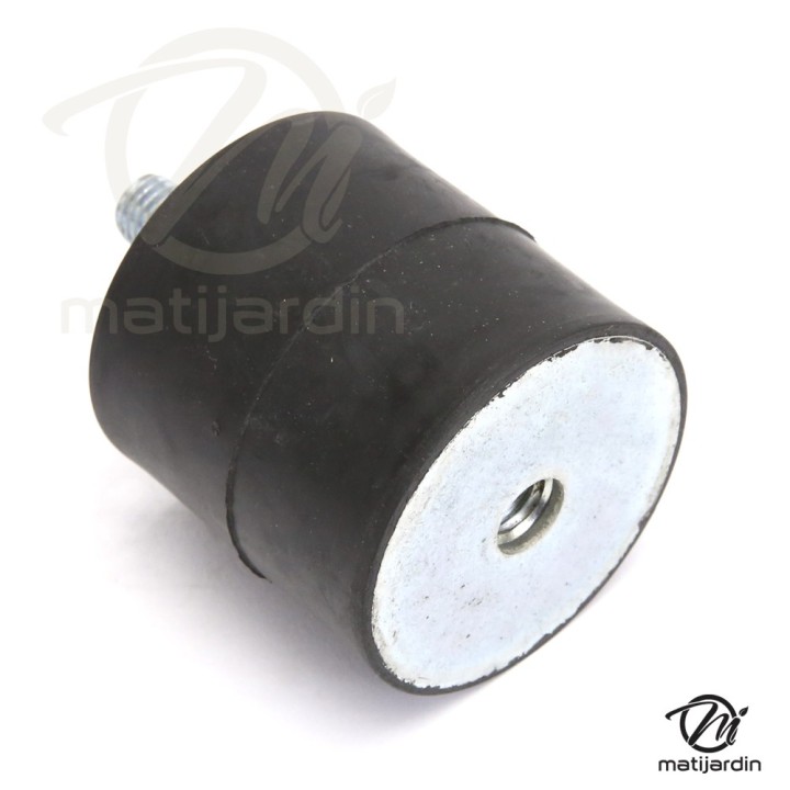 Silent bloc, plot antivibratoire universel 50 x 50 mm. Mâle M10 / Femelle M10