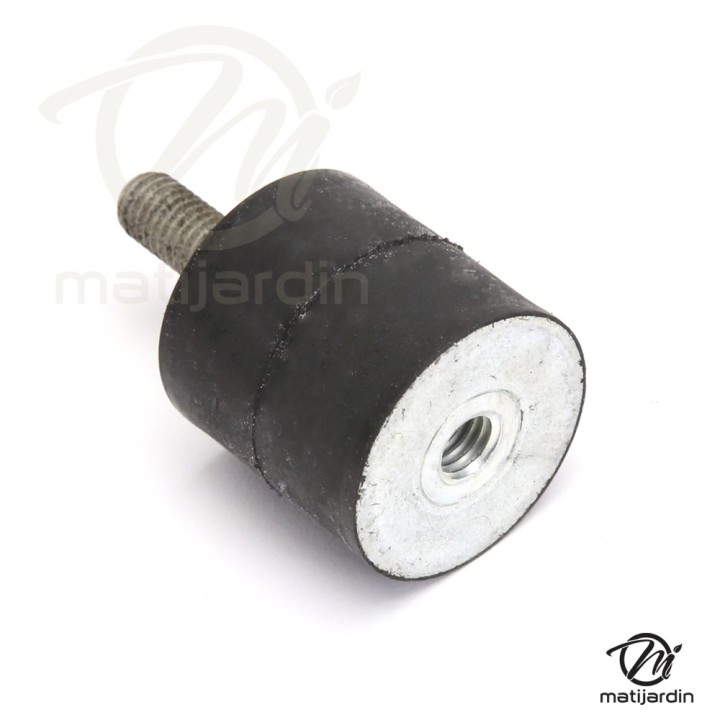 Silent bloc, plot antivibratoire universel 30 x 30 mm. Mâle M8 / Femelle M8