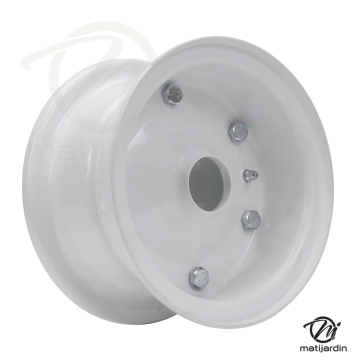 Jante pour roue tondeuse 6 pouces. Largeur 82,6 mm