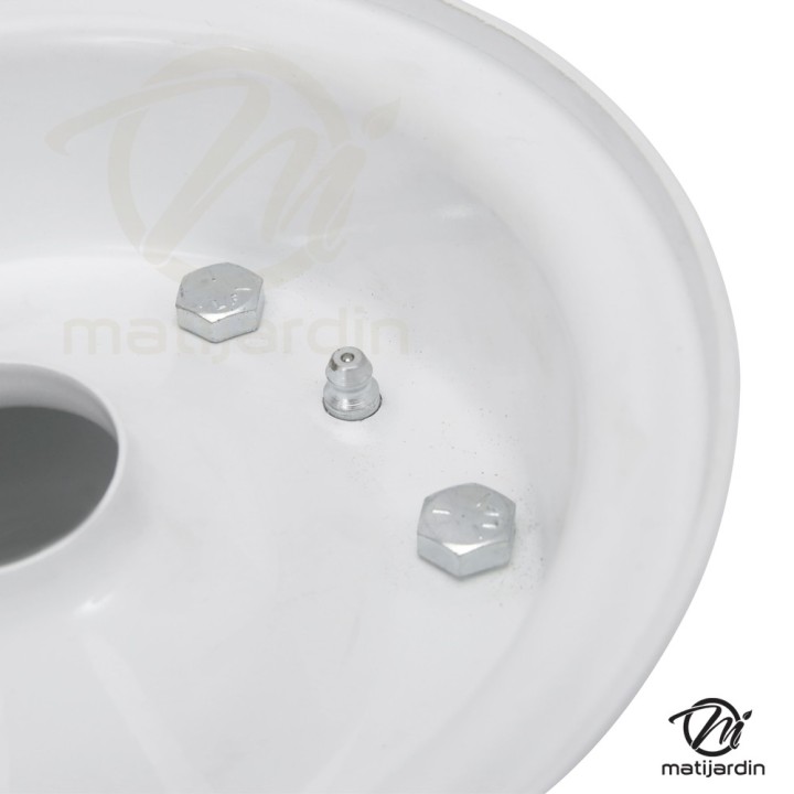 Jante pour roue tondeuse 6 pouces. Largeur 82,6 mm