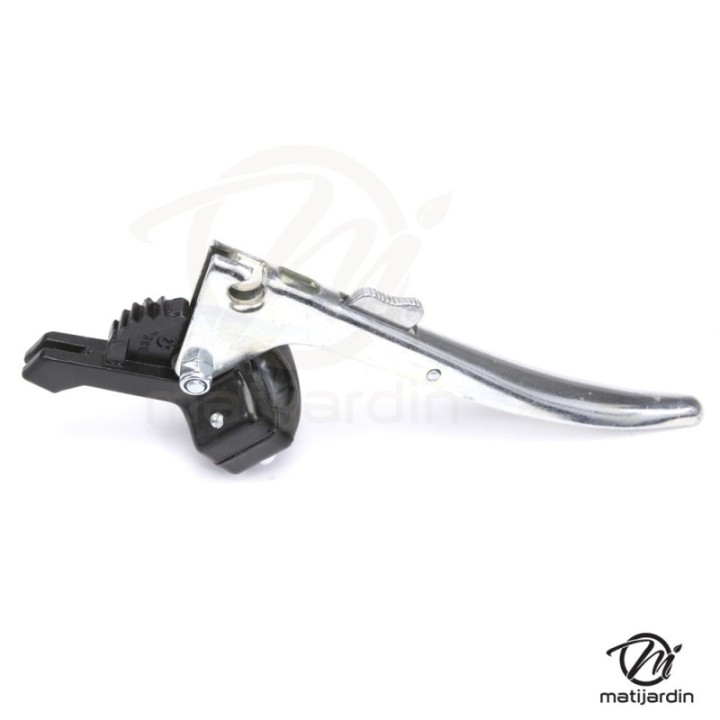 Levier, poignée à cliquet.  Longueur 180 mm. Collier Ø 19 à 22 mm