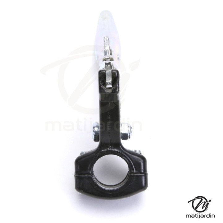 Levier, poignée à cliquet.  Longueur 180 mm. Collier Ø 19 à 22 mm