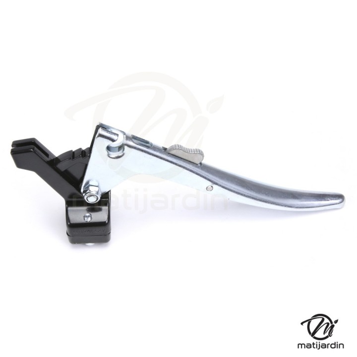 Levier, poignée à cliquet.  Longueur 180 mm. Collier Ø 23 à 27 mm