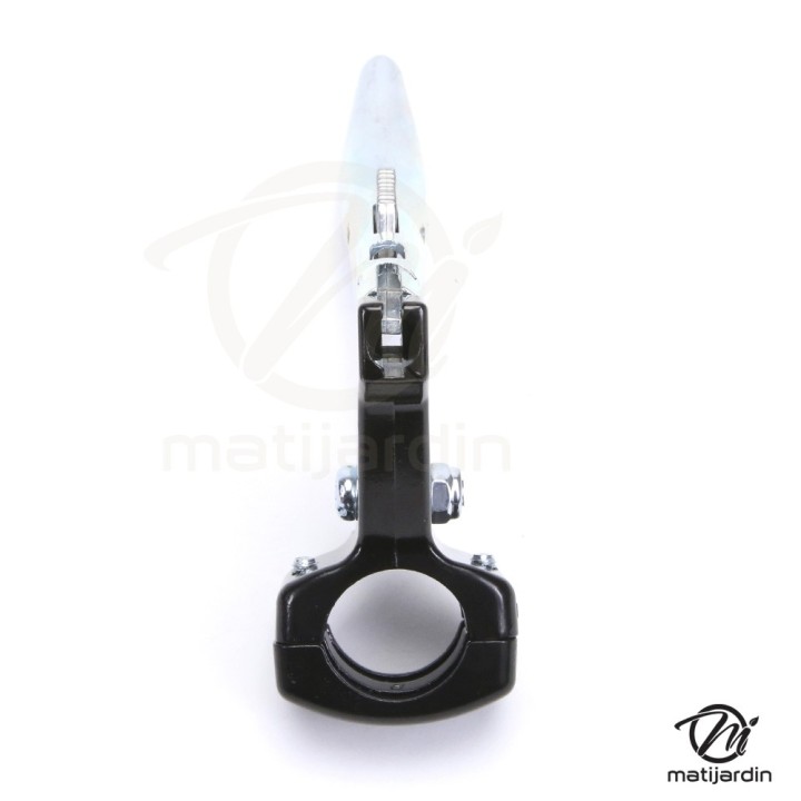 Levier, poignée à cliquet.  Longueur 180 mm. Collier Ø 23 à 27 mm