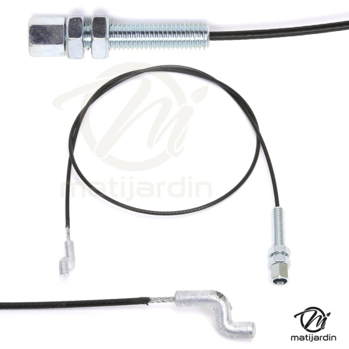 Câble de relevage de coupe pour tondeuse Castelgarden n° 82004605/0