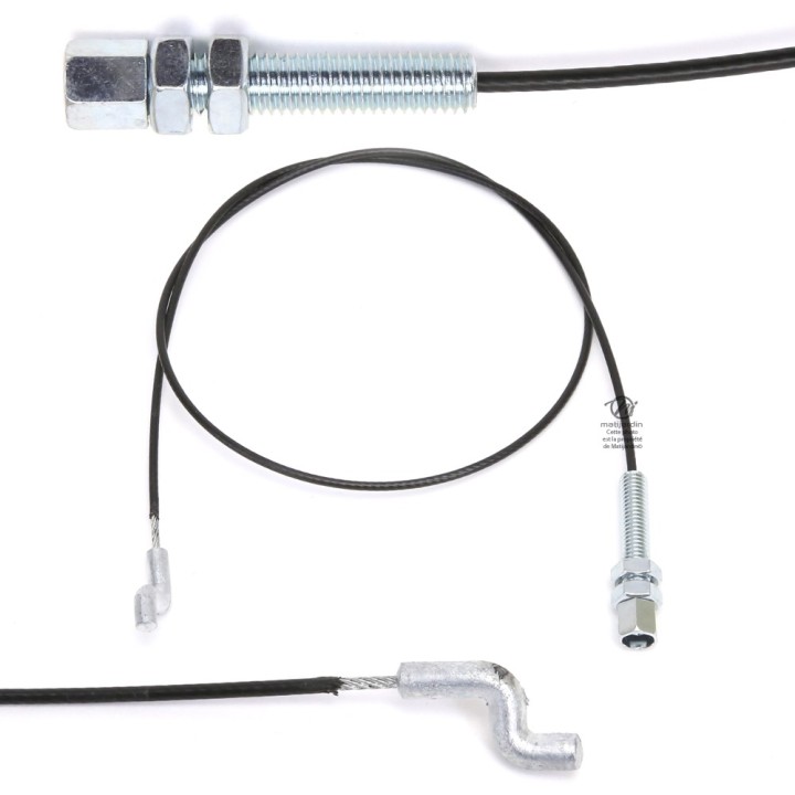 Câble de relevage de coupe pour tondeuse Castelgarden n° 82004605/0