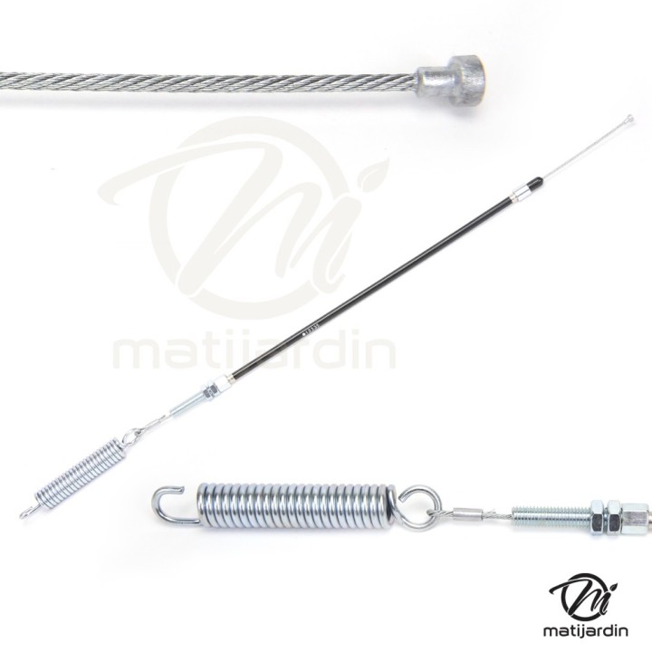 Câble d'embrayage de lame pour tondeuse Castelgarden n° 25207100/0, 25265000/0, 25430211/0, 82004501/0, 82004601/2