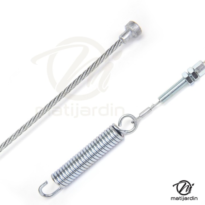 Câble d'embrayage de lame pour tondeuse Castelgarden n° 25207100/0, 25265000/0, 25430211/0, 82004501/0, 82004601/2