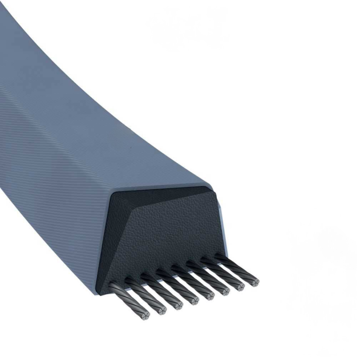 Courroie tondeuse Trapézoïdale A105 - 13 mm x 2717 mm