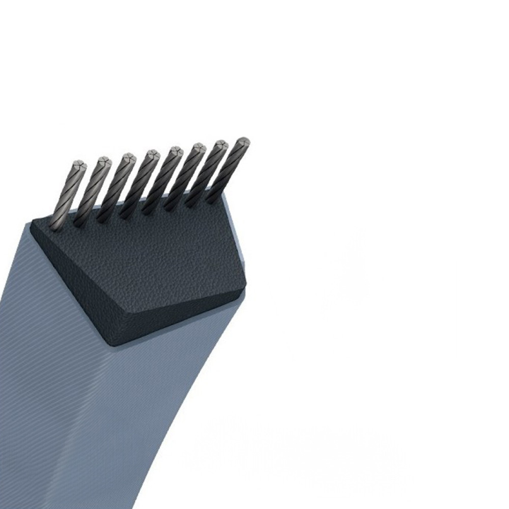 Courroie tondeuse Trapézoïdale A96 - 13 mm x 2488 mm