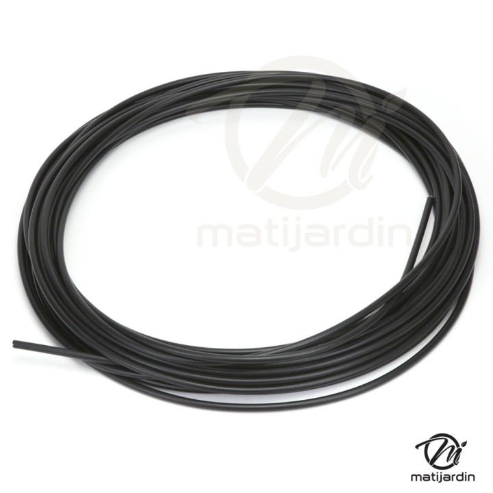 Gaine pour câble. Ø int : 4 mm. Ø ext : 6,8 mm. Rouleau 25 m