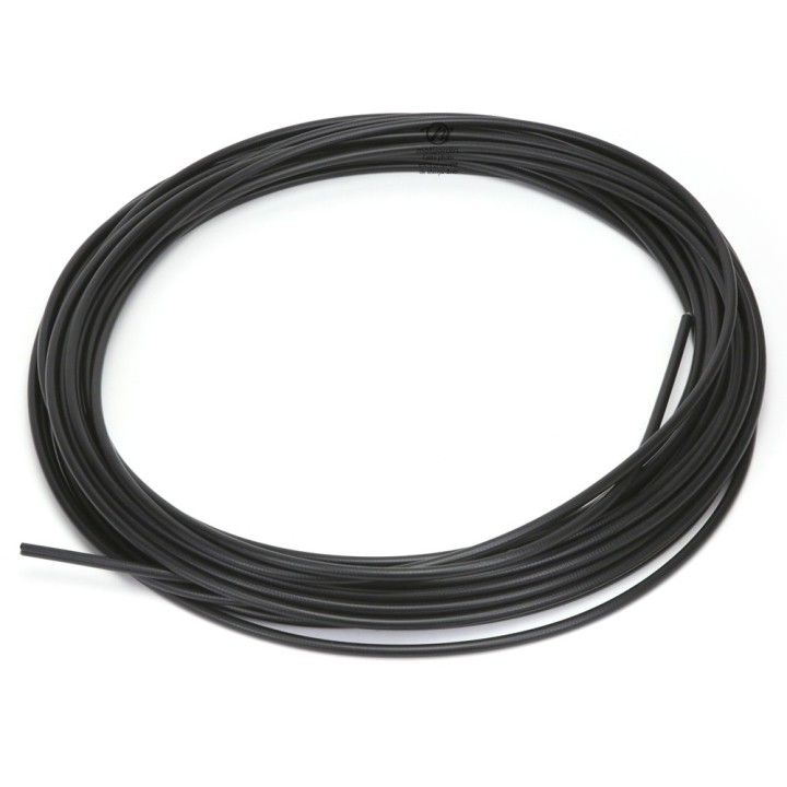 Gaine pour câble. Ø int : 4 mm. Ø ext : 6,8 mm. Rouleau 25 m