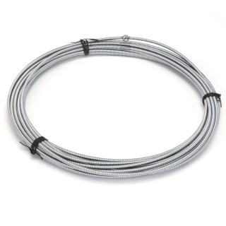 Gaine métallique renforcée pour câble. Ø Ext : 4,8 mm. Rouleau 15 m