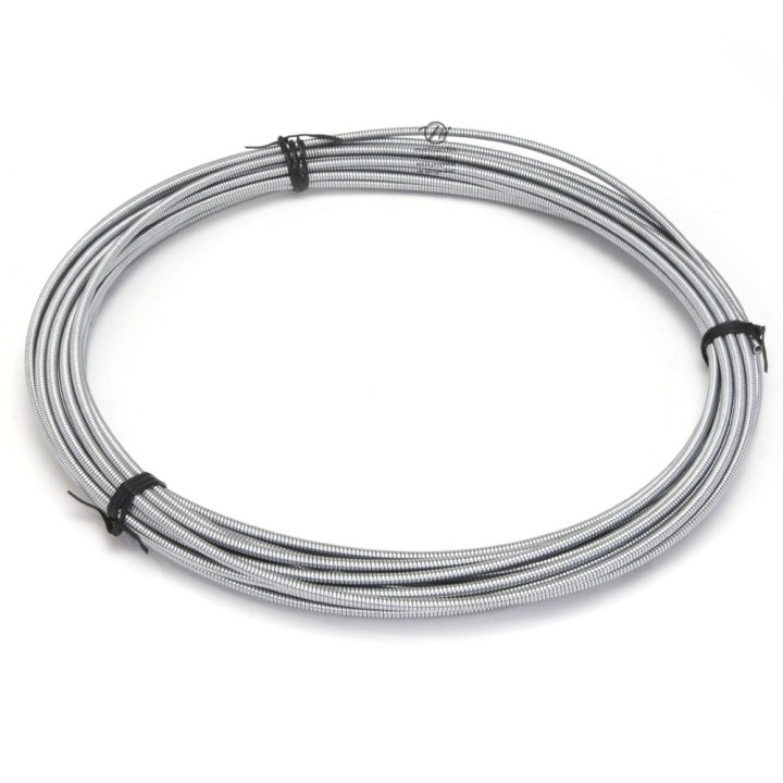 Gaine métallique renforcée pour câble. Ø Ext : 4,8 mm. Rouleau 15 m