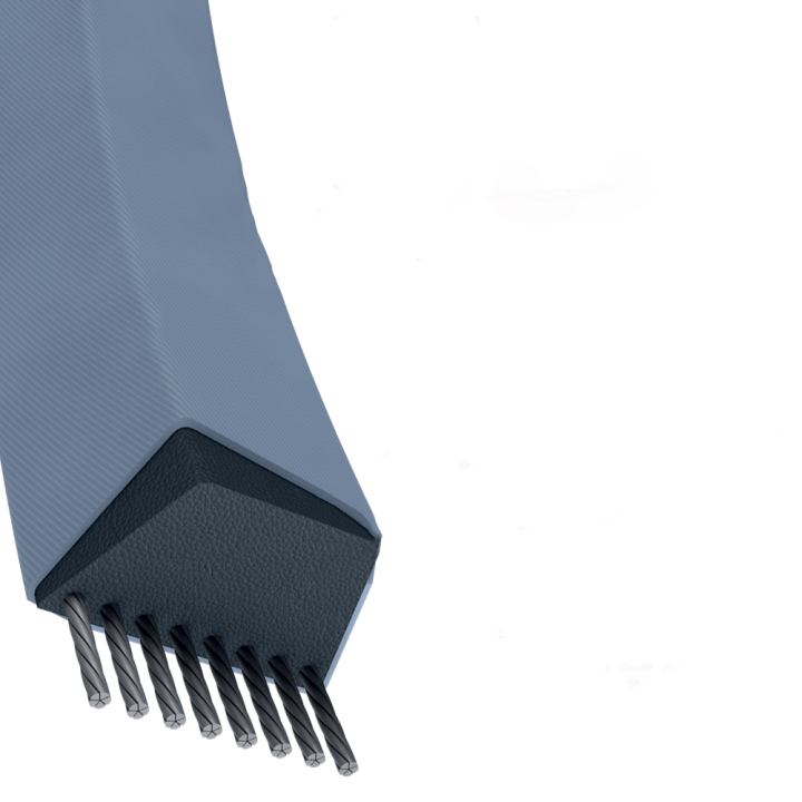 Courroie tondeuse Trapézoïdale B95 - 13 mm x 2482 mm