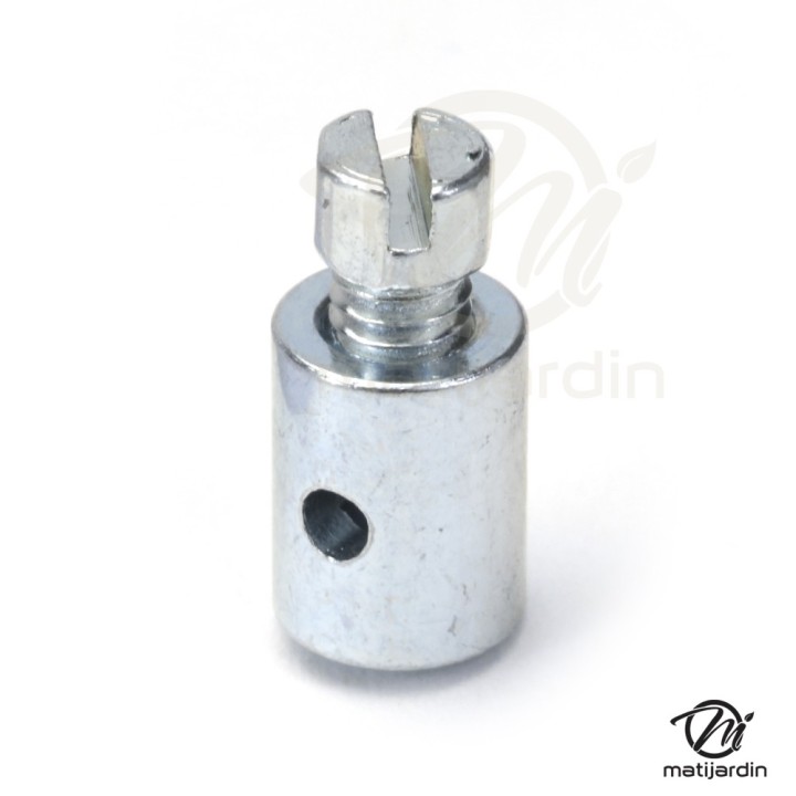 Serre câble pour câble Ø 2 mm. Diamètre butée 8 mm. x10