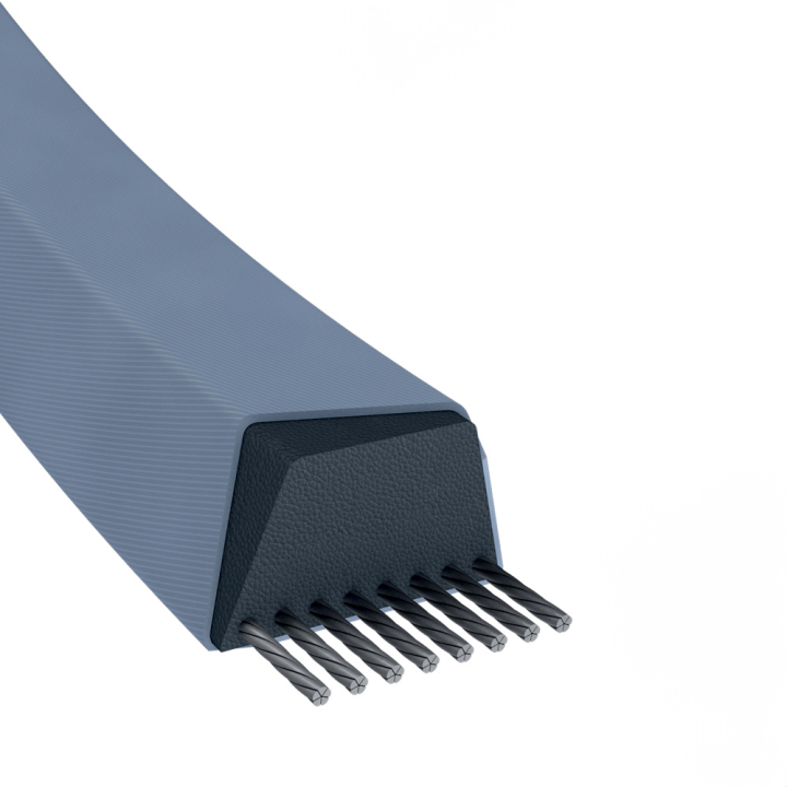 Courroie tondeuse Trapézoïdale Z21 - 10 mm x 568 mm