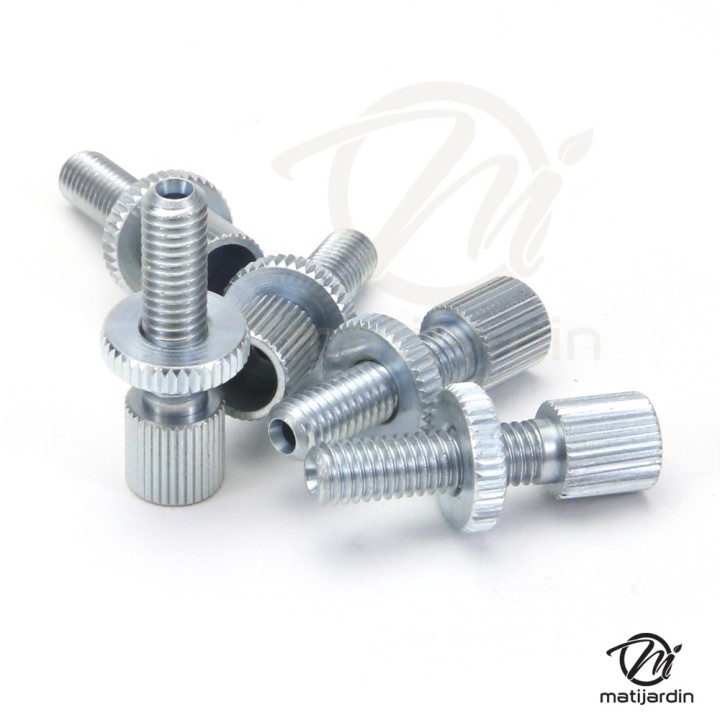 Vis de réglage molette pour gaine diamètre 6,8 mm. x5