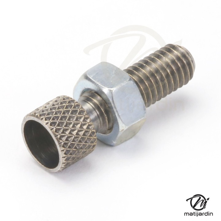 Vis de réglage molette pour gaine diamètre 5,6 mm. x5