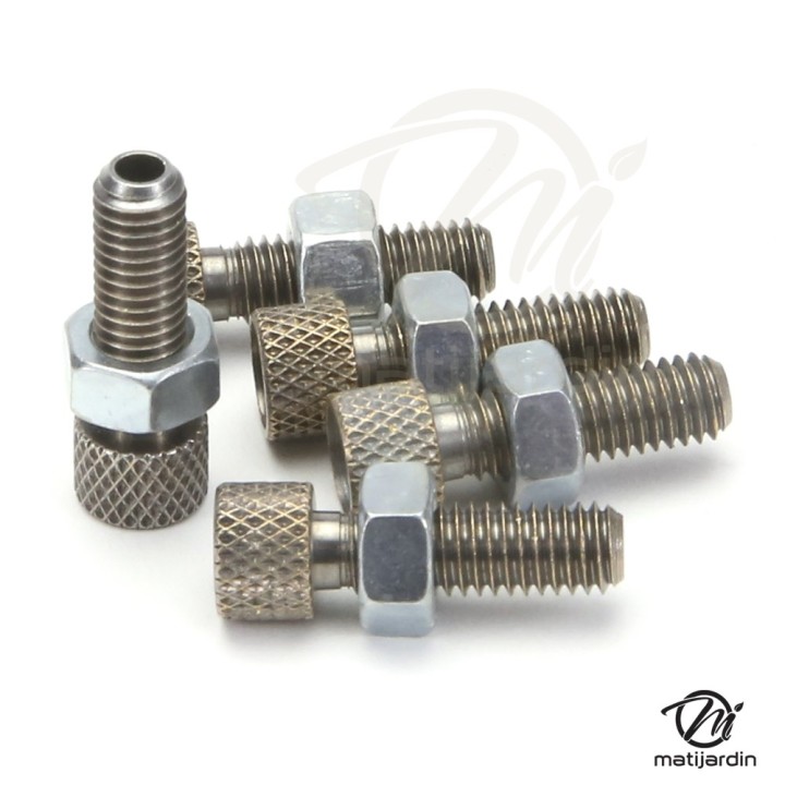 Vis de réglage molette pour gaine diamètre 5,6 mm. x5