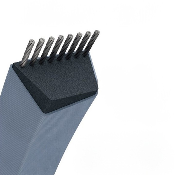 Courroie tondeuse Trapézoïdale B103 - 13 mm x 2685 mm