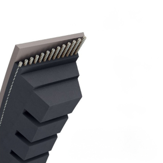 Courroie tondeuse Trapézoïdale crantée BX44 - 17 mm x 1185 mm