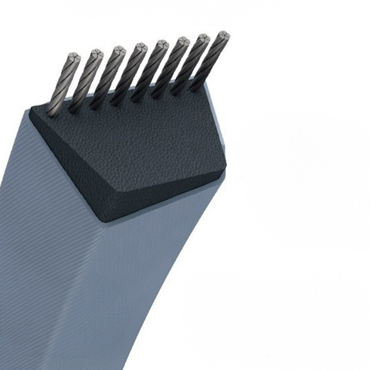 Courroie tondeuse Trapézoïdale B54 - 17 mm x 1438 mm