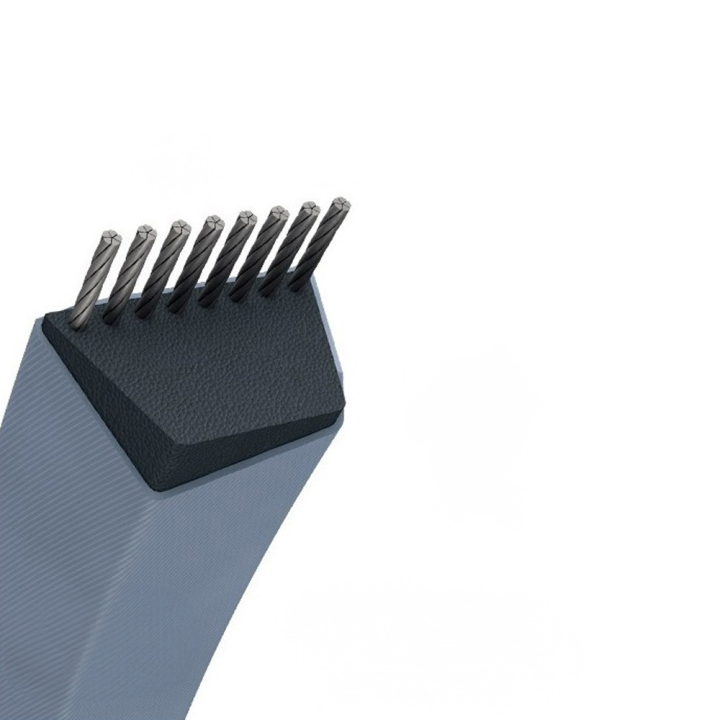 Courroie tondeuse Trapézoïdale B74 - 17 mm x 1946 mm