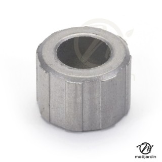 Bague d'adaptation pour poulies. Diamètre intérieur 12,7 mm. Diamètre extérieur 17,5 mm. Hauteur 12,7 mm