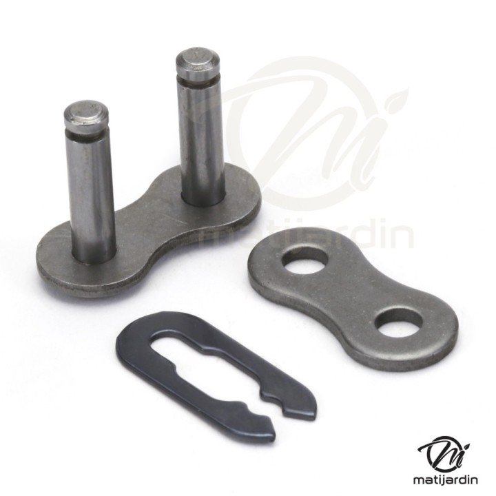 Fixation, attache rapide de chaîne de transmission type C41. 12,7 x 6,4 mm