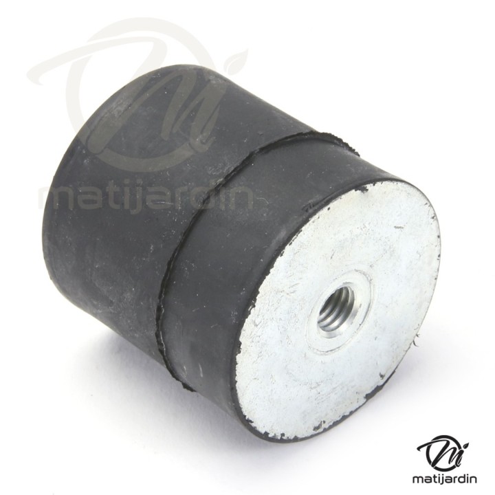 Silent bloc, plot antivibratoire universel 40 x 36 mm. Femelle M8 / Femelle M10