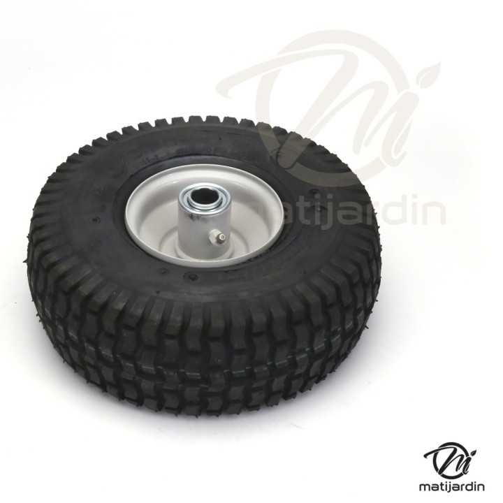 Roue tondeuse complète 410 x 350 x 4