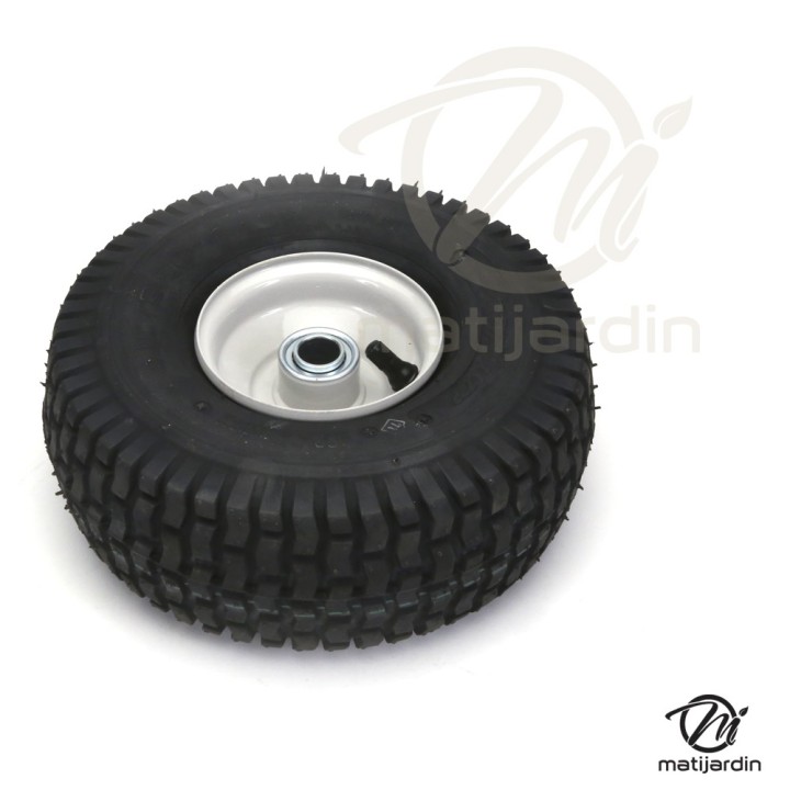 Roue tondeuse complète 410 x 350 x 4