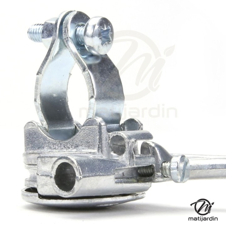 Commande d'accélération type Saker. Collier de fixation diamètre 19 à 22 mm