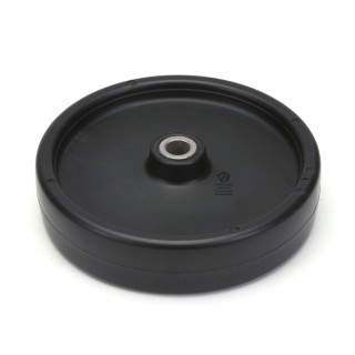 Roue de plateau de coupe pour John Deere N° AM 32639, Gilson N° 208919, Lawn Boy N° 705533. Ø 150 mm x 35 mm