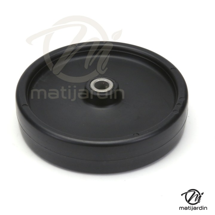 Roue de plateau de coupe pour John Deere N° AM 32639, Gilson N° 208919, Lawn Boy N° 705533. Ø 150 mm x 35 mm