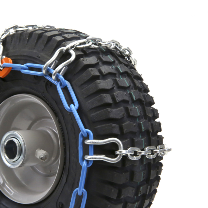 Chaîne à neige x2 pour tondeuse. 18 x 850 x 8