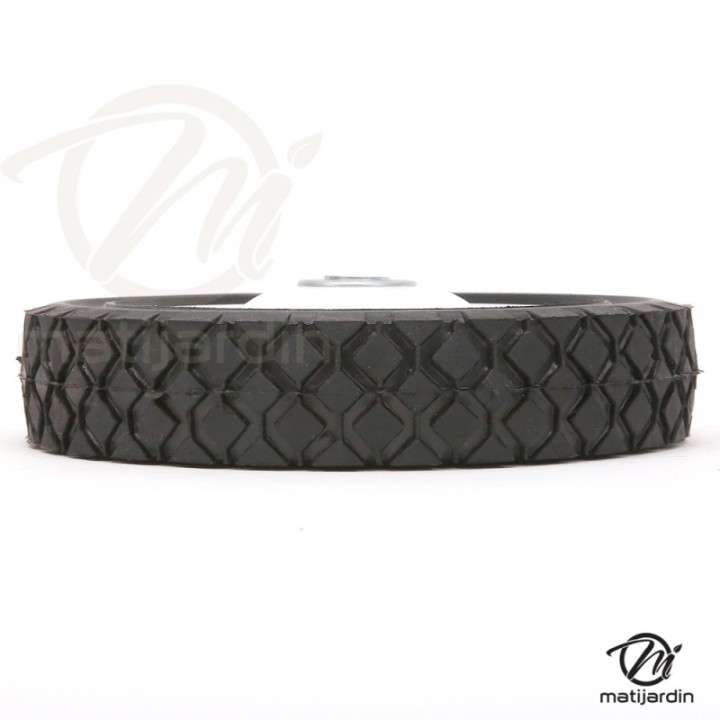 Roue tondeuse métallique avec roulement. Ø 175 mm